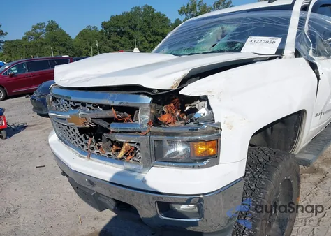 2015 Chevrolet Silverado 1500 1Lt/2Lt из США, поврежденный, VIN 3GCUKREC9FG395772